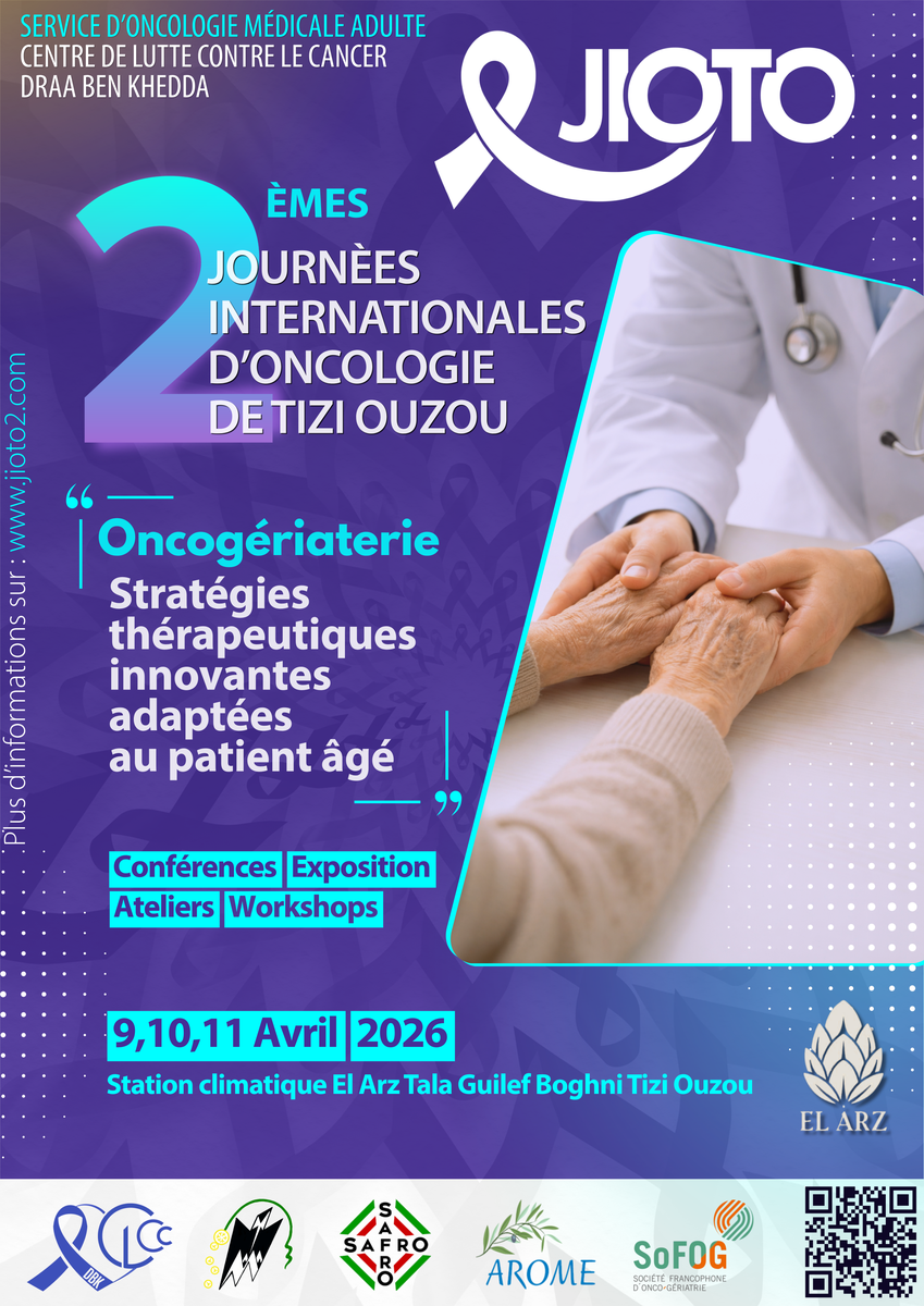 Affiche officielle JIOTO 2 — 9-11 Avril 2026